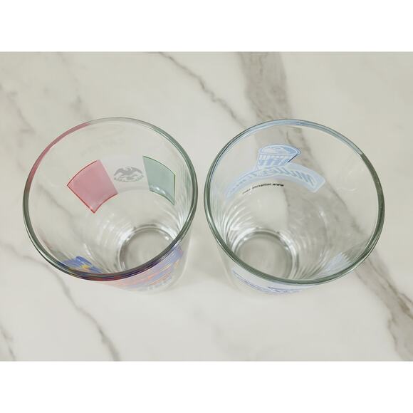 Miller Lite Mexico Flag Pilsner Pint Beer Clear Glass 16oz Drinkware 5 1/2" x2 - Picture 10 of 13